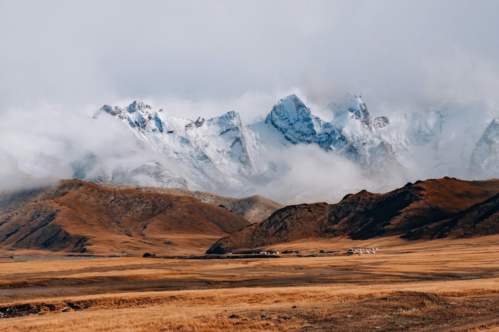 چشم‌اندازی زیبا از قرقیزستان