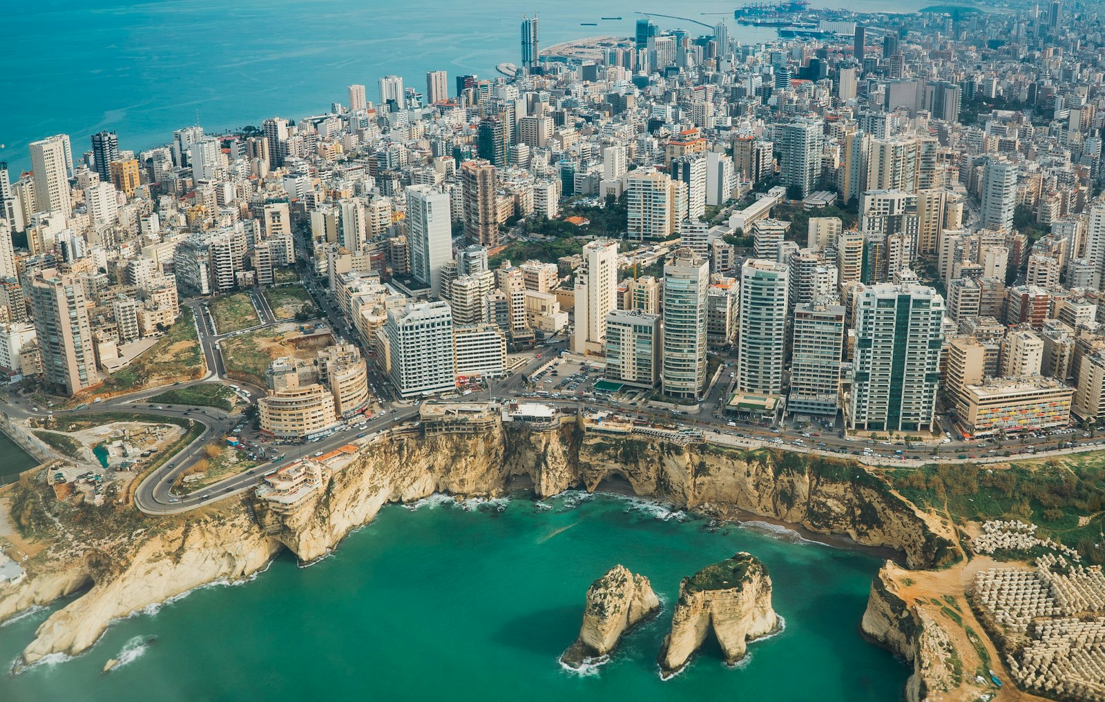 چشم‌اندازی زیبا از لبنان