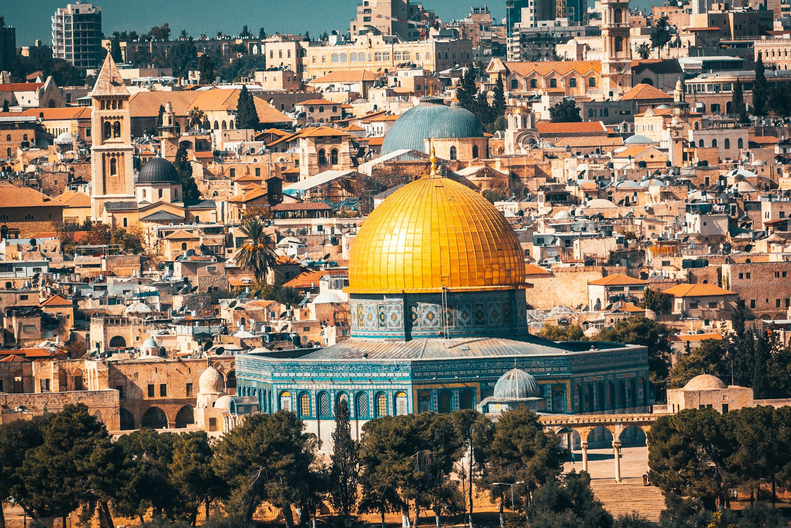 چشم‌اندازی زیبا از سرزمین‌های فلسطینی