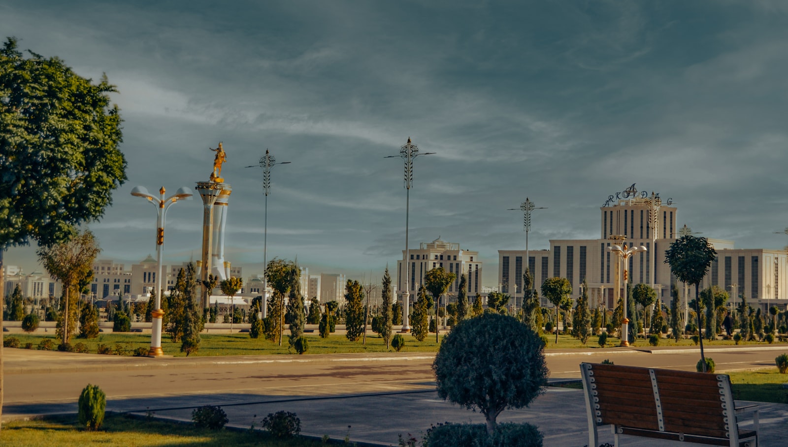 چشم‌اندازی زیبا از ترکمنستان